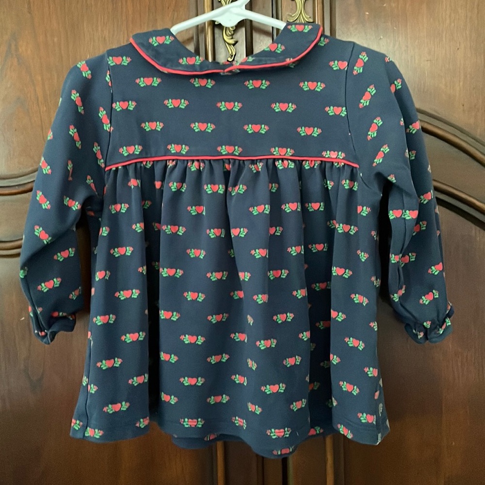 THE BEAUFORT BONNET CO Maudes A-Line Top in A Kind Heart Size 2T